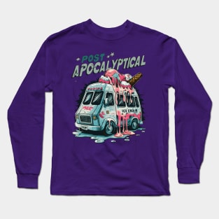 Ice Cream Post Apocalyptic Ice Cream Truck Long Sleeve T-Shirt